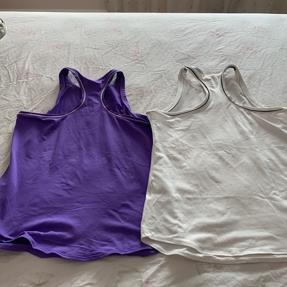 Beautiful purple and white Nike tank top! - Picture 2 of 3